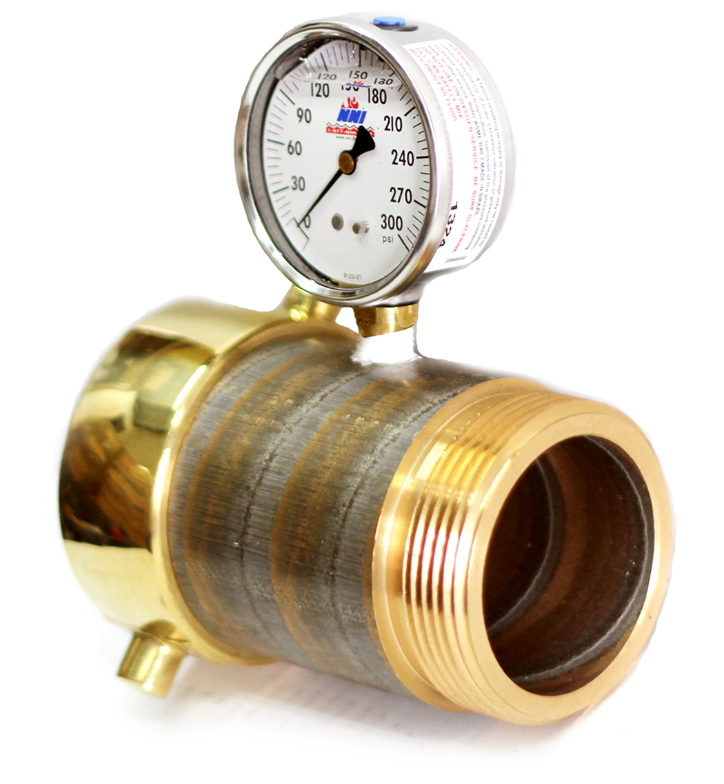 NNI Fire Hydrant Static and Flow Test Gauges